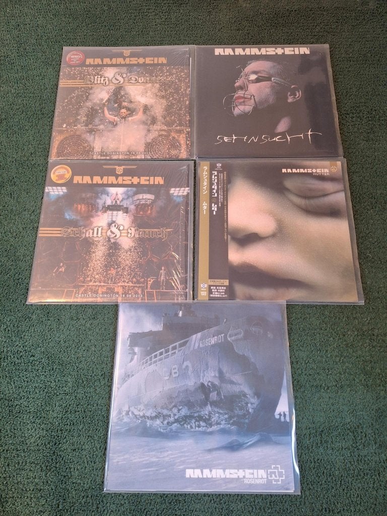Rammstein Vinyl, Cd's en Dvd's, Vinyl | Rock, Zo goed als nieuw, Poprock, 12 inch, Ophalen of Verzenden