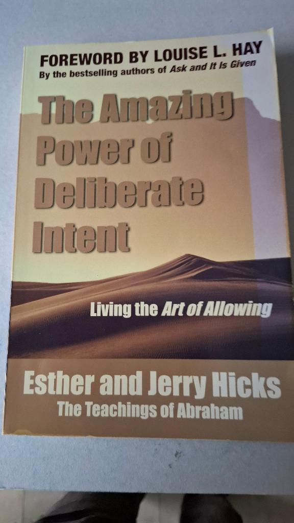 The Amazing power of deliberate intent - Hicks, Ophalen of Verzenden, Zo goed als nieuw, Overige onderwerpen, Achtergrond en Informatie