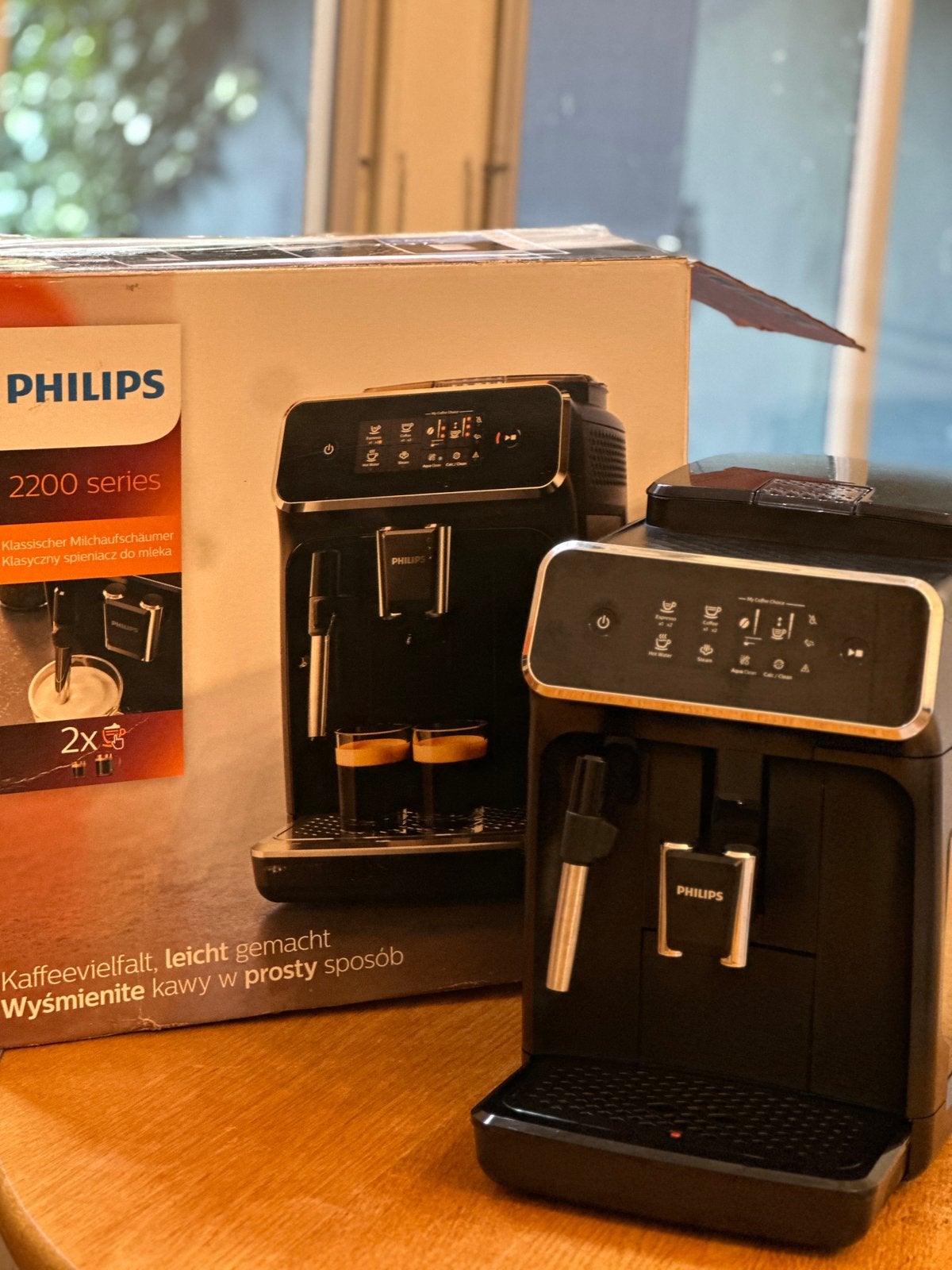 Philips 2200 serie volautomatische espresso apparaat, Ophalen of Verzenden, Zo goed als nieuw