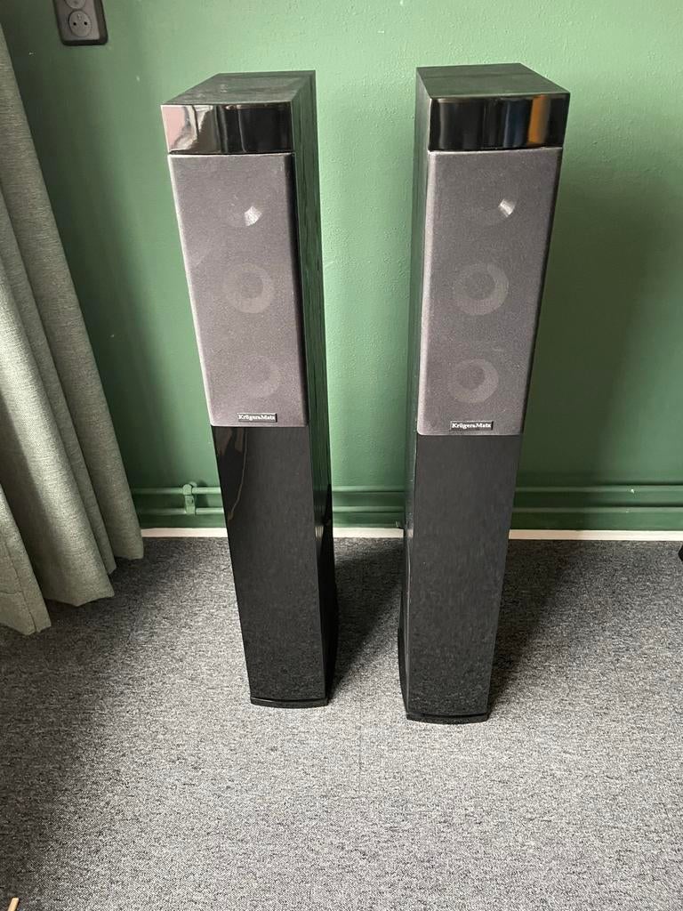 Kriegsmann Luidsprekers - Set van 2, Audio, Tv en Foto, Luidsprekers, Gebruikt, Front, Rear of Stereo speakers, 60 tot 120 watt