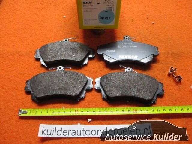 Remblokken voorzijde Mitsubishi Carisma Volvo S40 V40 Textar, -, Smart, -, Nieuw