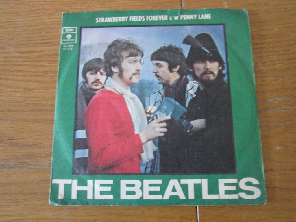 The Beatles - Strawberry Fields Forever/Penny Lane NL Single, Gebruikt, 7 inch, Ophalen of Verzenden, Overige typen