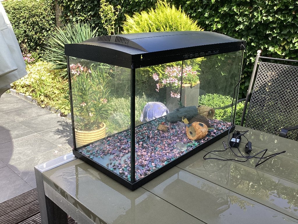AQUARIUM.  Compleet, Ophalen, Gebruikt, Leeg aquarium, Superfish
