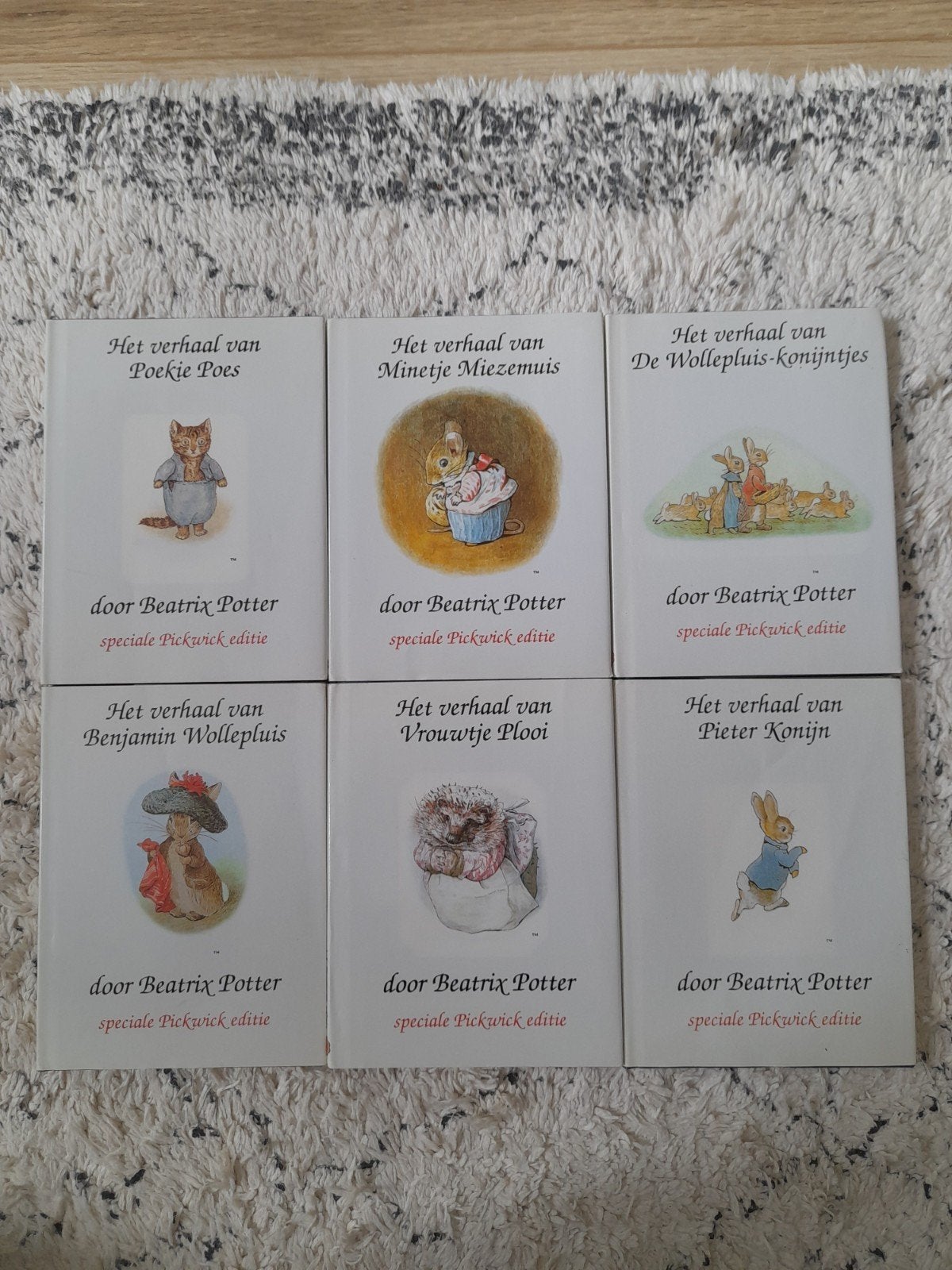 Beatrix Potter Boekenset - Pickwick Editie (6 delen), Boeken, Ophalen of Verzenden, Zo goed als nieuw, Beatrix Potter, Sprookjes