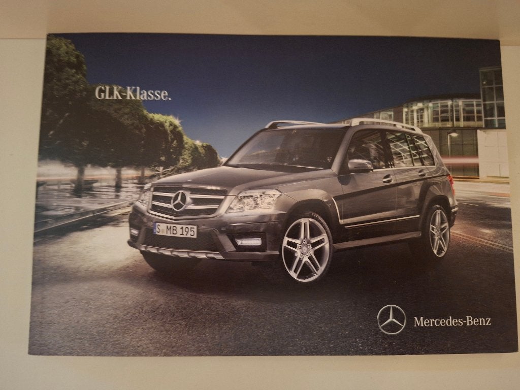 Mercedes Benz GLK-Klasse 2011  verkoopbrochure, Ophalen of Verzenden, Zo goed als nieuw, Mercedes