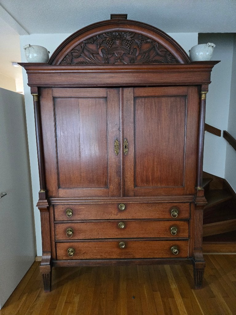 Antieke Hollandse kabinetkast, Antiek en Kunst, Antiek | Meubels | Kasten, Ophalen