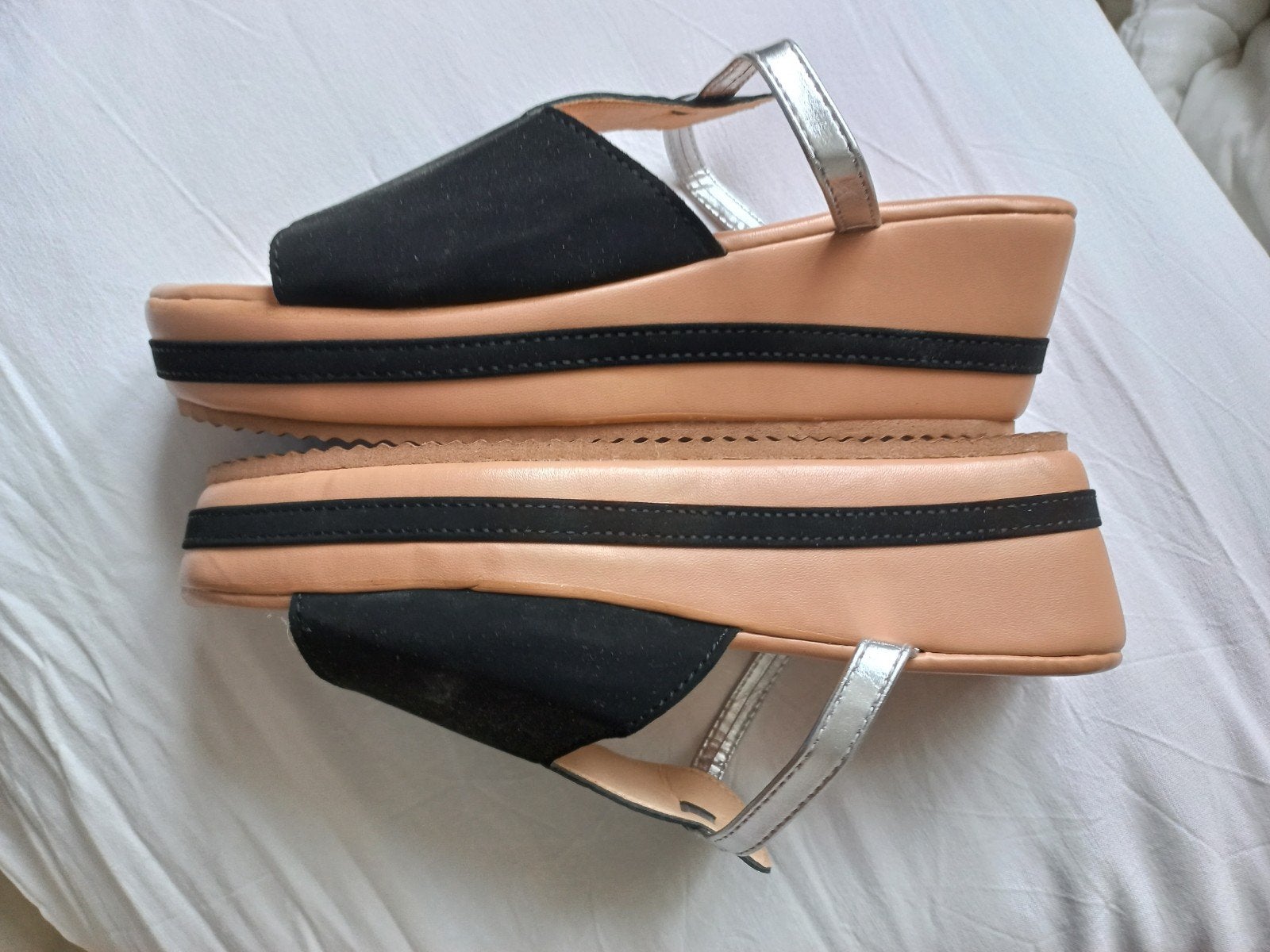 Nieuwe merkloze sandalen met plateauzool - Maat 37, Kleding | Dames, Zwart, Nieuw, Merkloos, Sandalen of Muiltjes