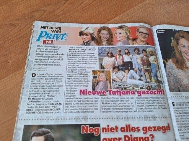 Story Flodder Songfestival Vicky Leandros Rolling Stones, Ophalen of Verzenden, 1980 tot heden, Nederland, Tijdschrift