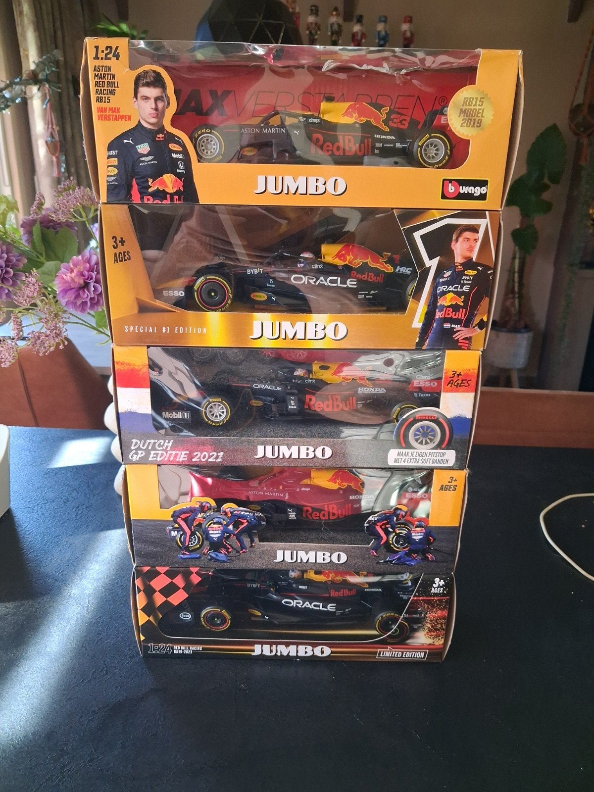 Max Verstappen Red Bull Racing Jumbo F1 modelauto's, Ophalen of Verzenden, Nieuw, 1:9 t/m 1:12, Auto