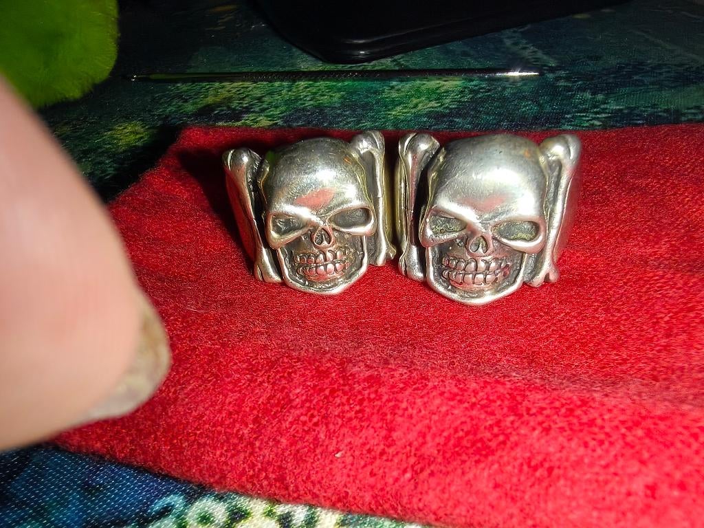 doodskop ringen, 20 of groter, Verzenden, Nieuw, Dame of Heer