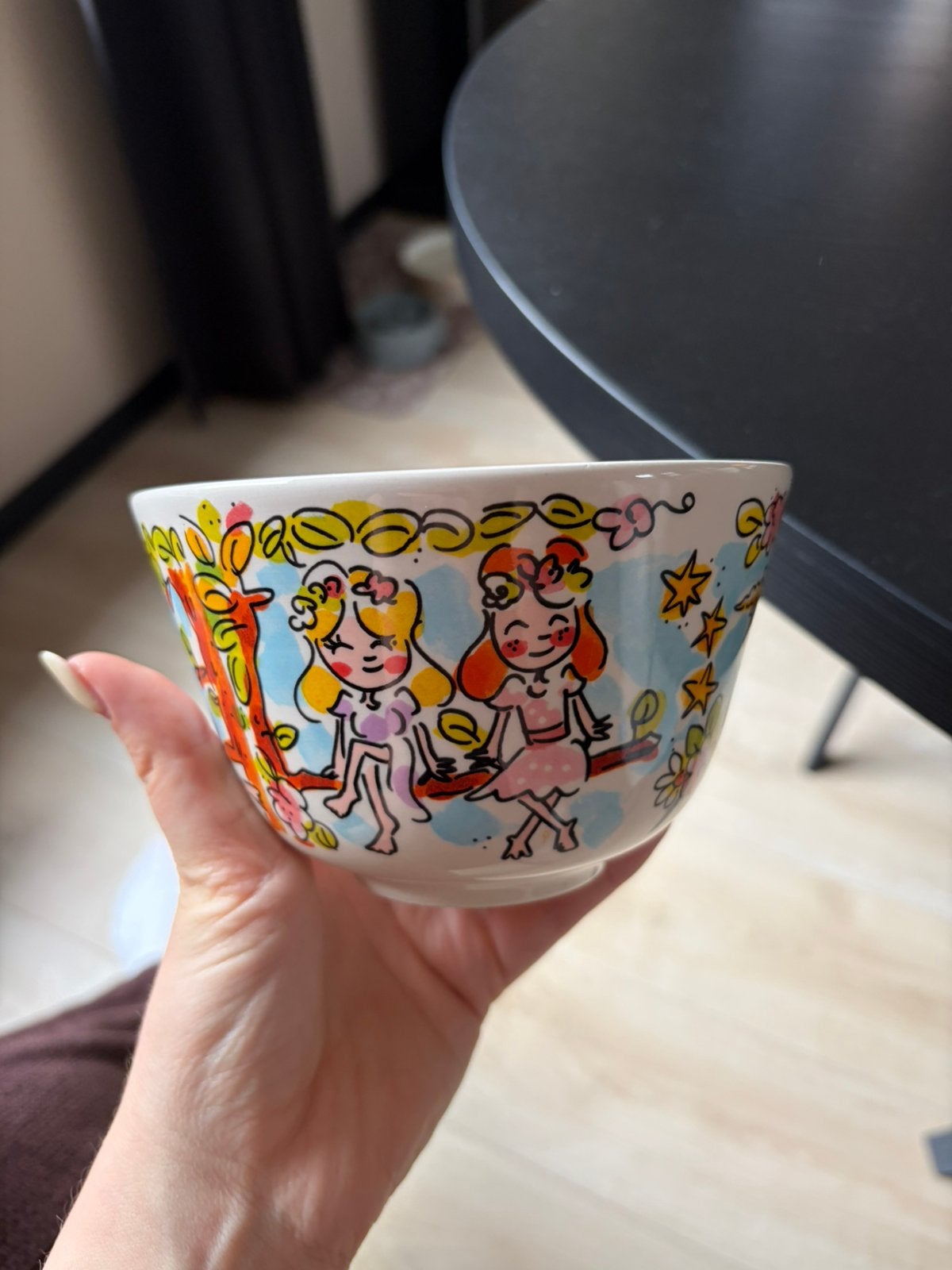Schaaltje Droomvlucht Blond Amsterdam, Huis en Inrichting, Keuken | Servies, Ophalen of Verzenden, Gebruikt, Aardewerk, Schaal of Schalen