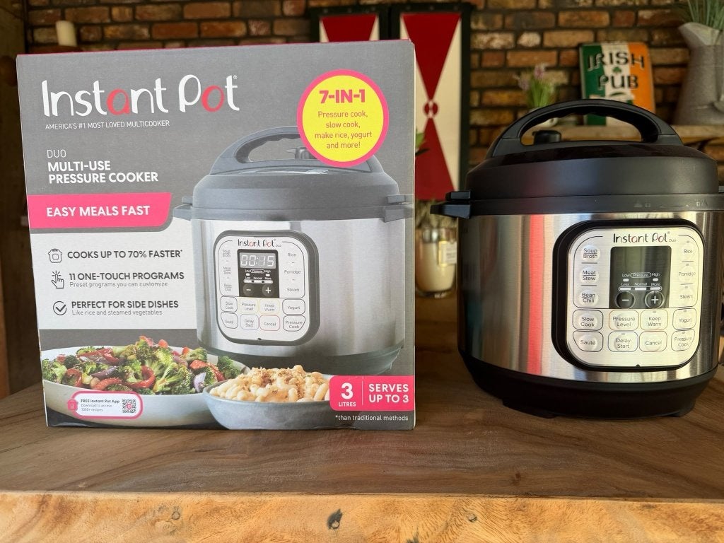Instant Pot Duo 3L 7-in-1 multicooker, Ophalen, Timer, Zo goed als nieuw