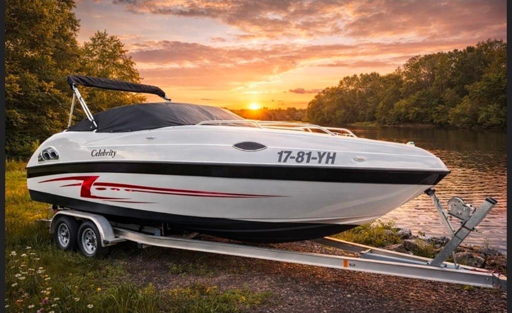 Celebrity 220 Speedboot 5.7 V8 met Trailer Nette Staat, Watersport en Boten, Speedboten, Overige merken, Gebruikt, Binnenboordmotor