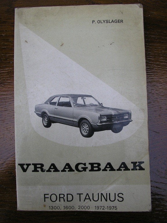 P.Olyslager vraagbaak ford taunus 1976-1978, Auto diversen, Handleidingen en Instructieboekjes, Ophalen