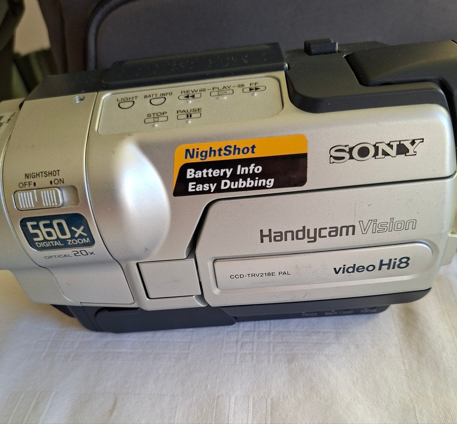 Sony Handycam Videocamera Hi8 CCD-TRV218E, Ophalen of Verzenden, Hi 8, Camera