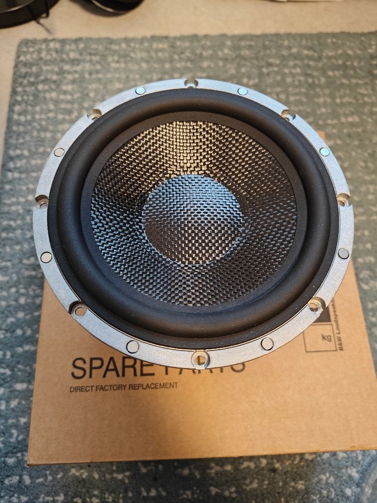 B&W LF26573 804 D3 bass unit, Ophalen of Verzenden, Gebruikt, Vloerstaande luidspreker, Bowers & Wilkins (B&W)