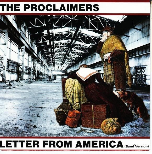 The Proclaimers - Letter from America (Single), Cd's en Dvd's, Vinyl Singles, Gebruikt, 7 inch, Pop, Single