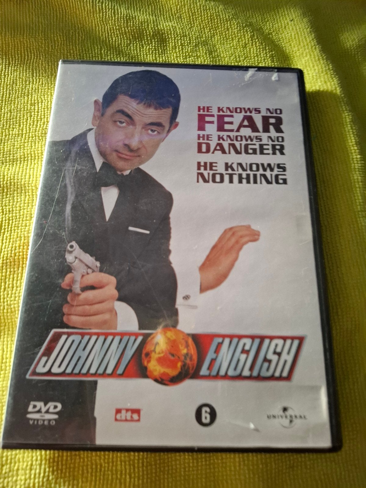 Johnny English DVD - Actiekomedie met Rowan Atkinson, Nederlands, Ophalen of Verzenden, Vanaf 6 jaar, Actiekomedie