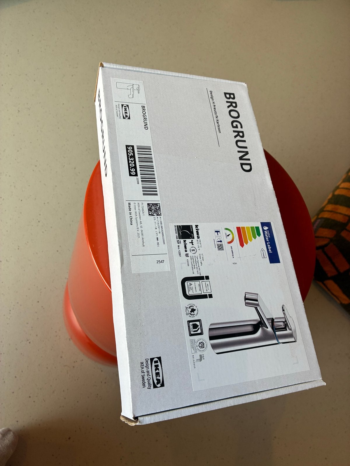 IKEA BROGRUND Kraan - Nieuw in doos, Ophalen of Verzenden, Nieuw, Kraan