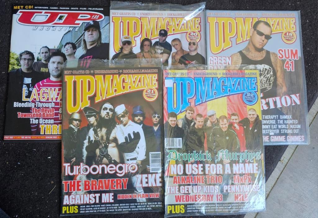 UP Magazine Collectie - Rock & Roll Magazines, Boeken, Tijdschriften en Kranten, Ophalen of Verzenden, Gelezen, Muziek, Film of Tv