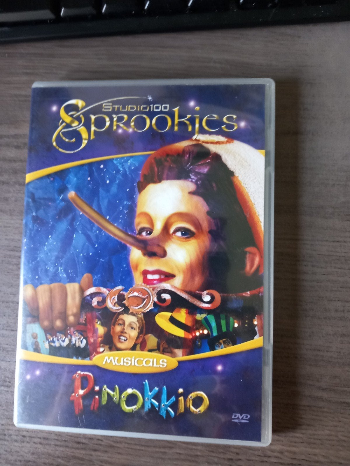 Studio 100 Sprookjes Musicals: Pinokkio DVD, Gebruikt, Alle leeftijden, Familie, Film
