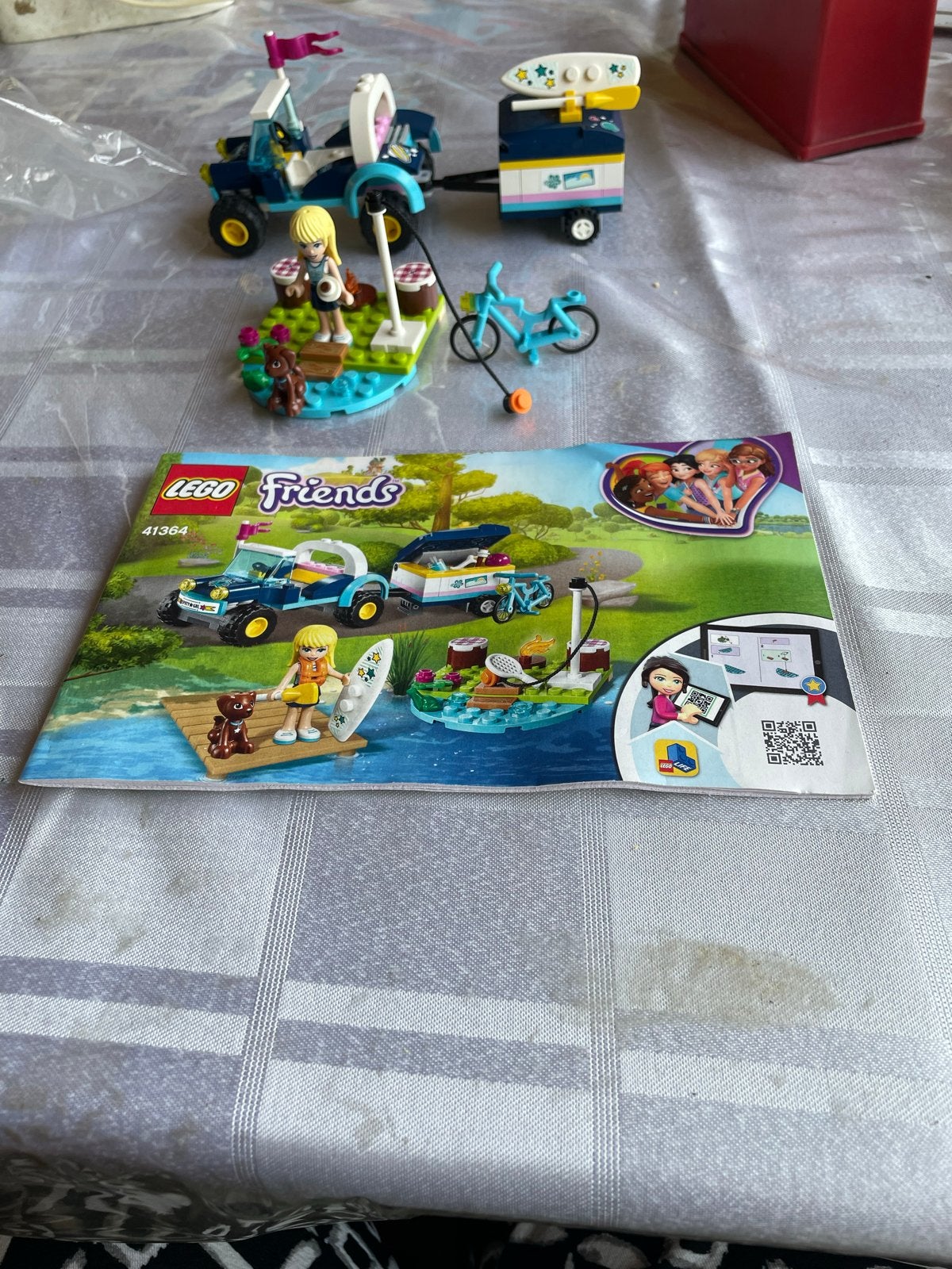Lego Friends 41364 stephanie,s Buggy & Trailer, Ophalen, Gebruikt
