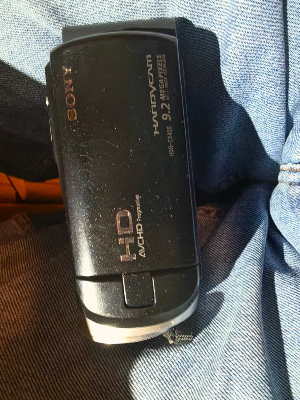 Sony Handycam HDR-CX450 HD Camcorder en Panasonic