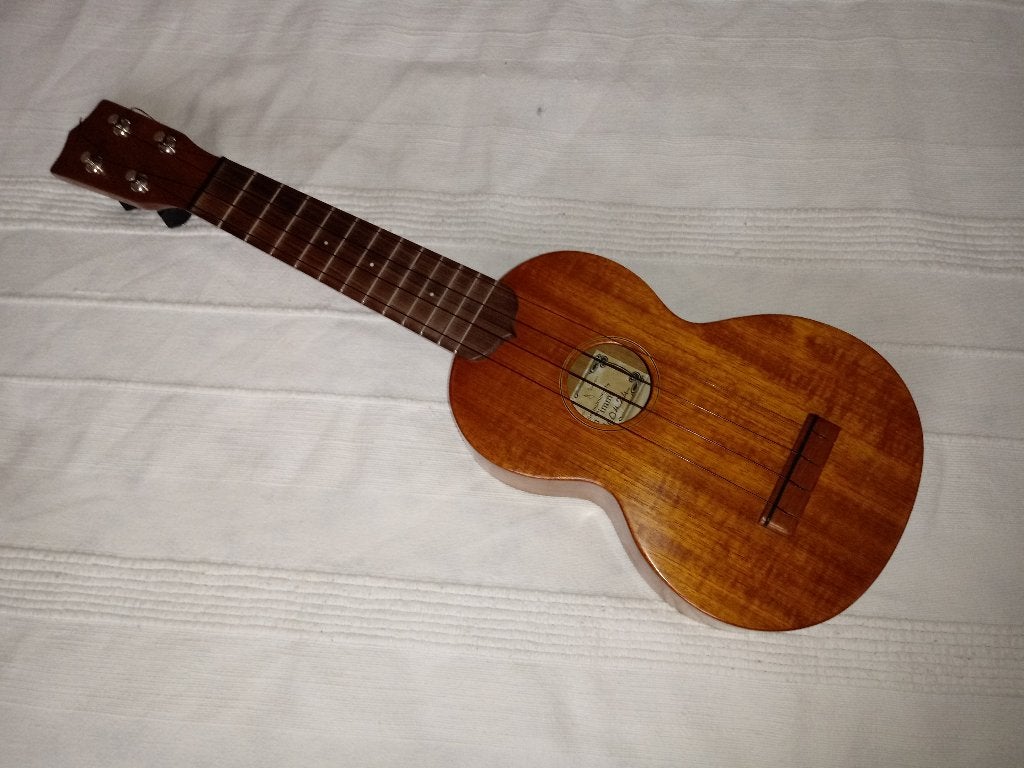 Ken Timms Sopraan Ukulele Mahonie (Martin Style 0) as new, Verzenden, Zo goed als nieuw, Overige typen