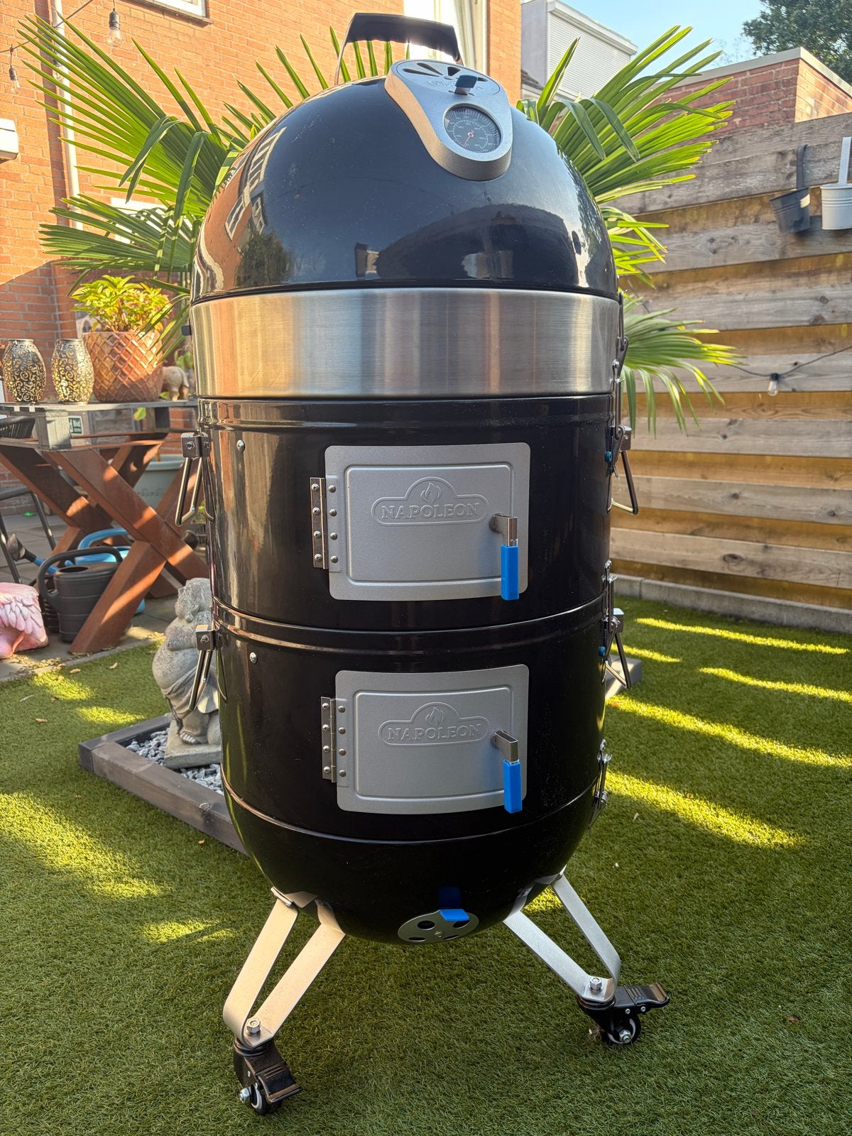 Napoleon Apollo 22 inch Smoker & Grill, Ophalen, Zo goed als nieuw
