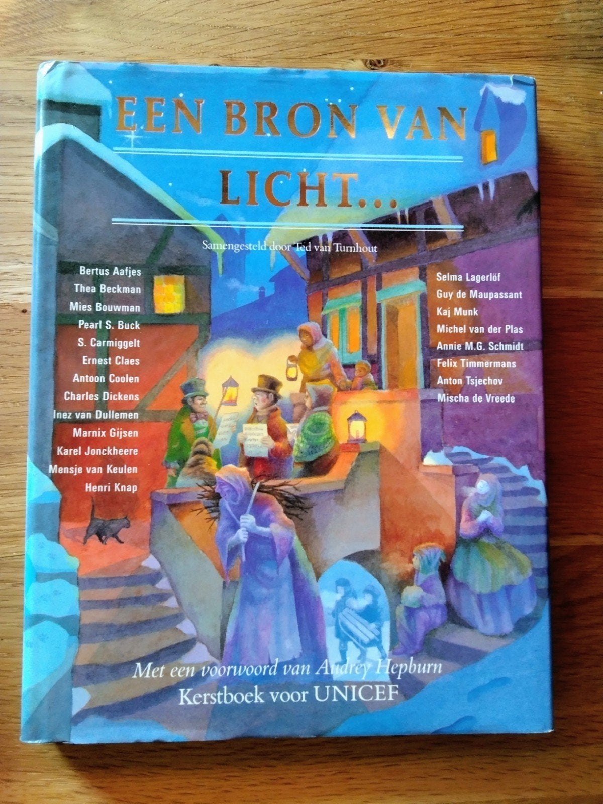 Een Bron van Licht... Kerstboek voor UNICEF 1992, Boeken, Verzenden, Zo goed als nieuw, Diverse auteurs, samengesteld door Ted van Turnhout