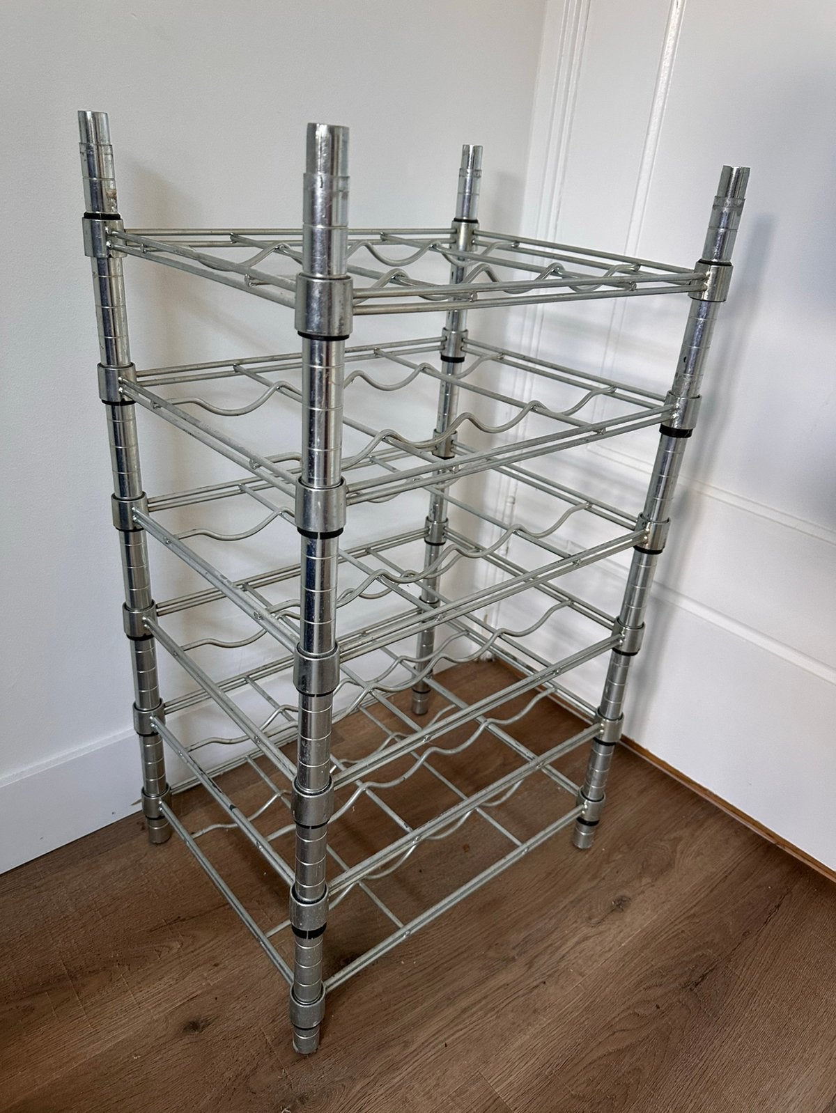 Wijnrek, Ophalen, Gebruikt, Metaal, 75 cm of meer