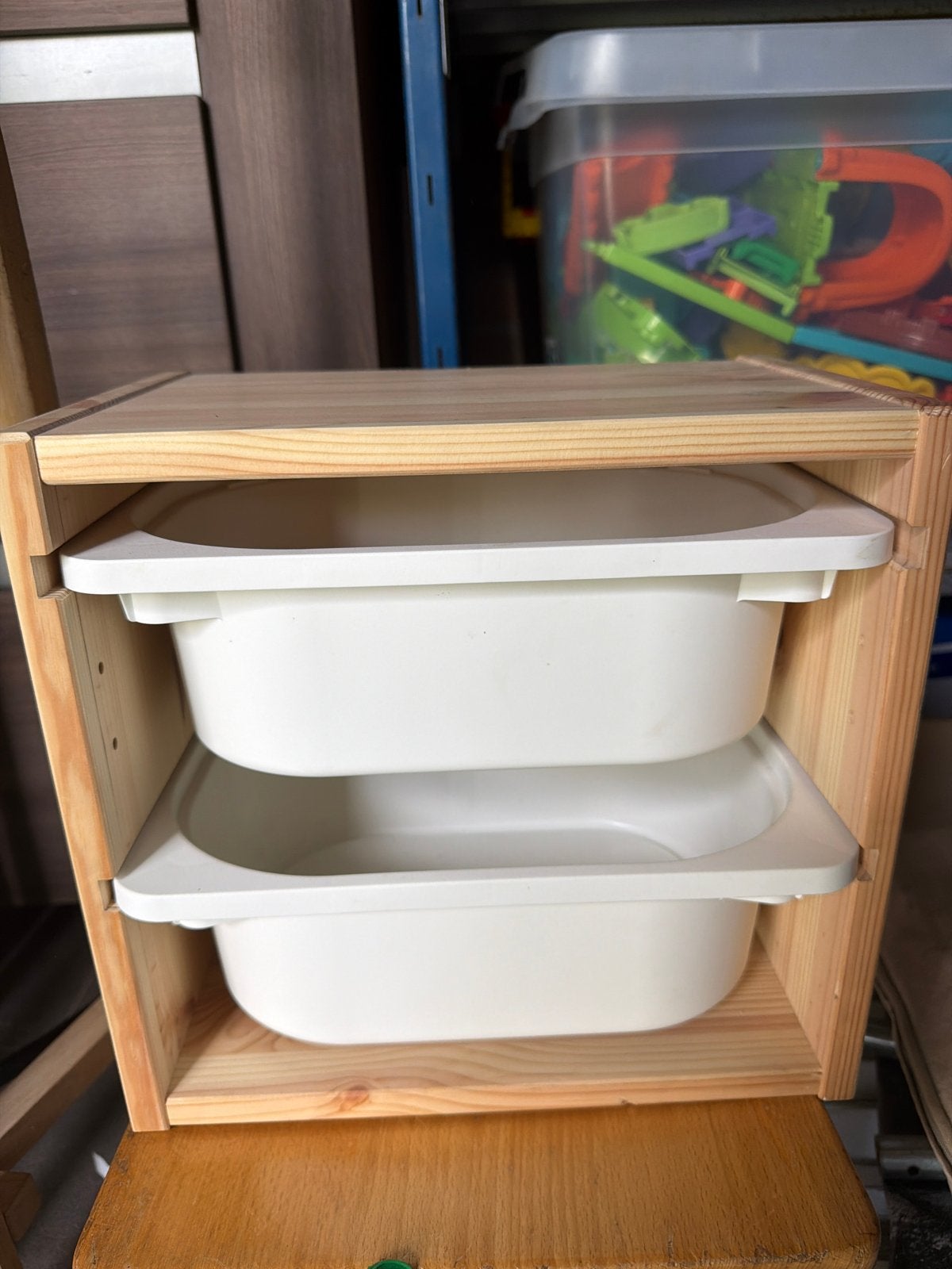 Kleine Trofast opbergkast voor aan de muur, Ophalen of Verzenden, Gebruikt, Kast