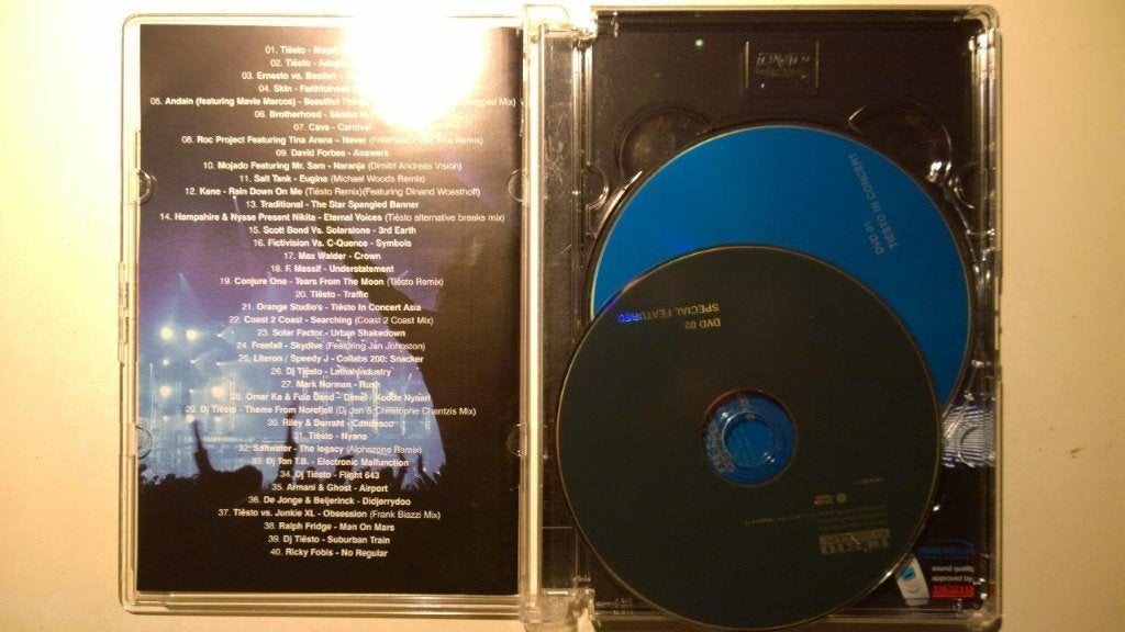 Tiësto - Tiësto In Concert (DVD), Alle leeftijden, Ophalen of Verzenden, Zo goed als nieuw, Concert
