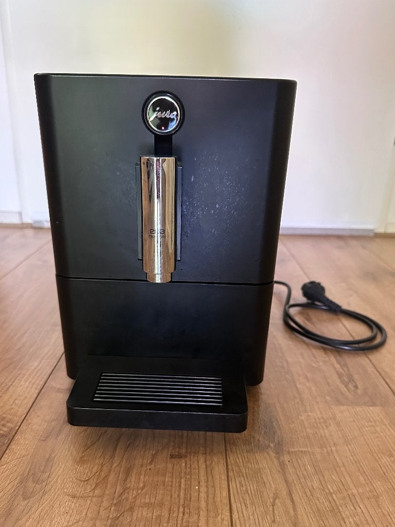 Jura ENA Micro 1, volautomatisch apparaat voor bonenkoffie, Afneembaar waterreservoir, Gebruikt, Koffiemachine, 1 kopje
