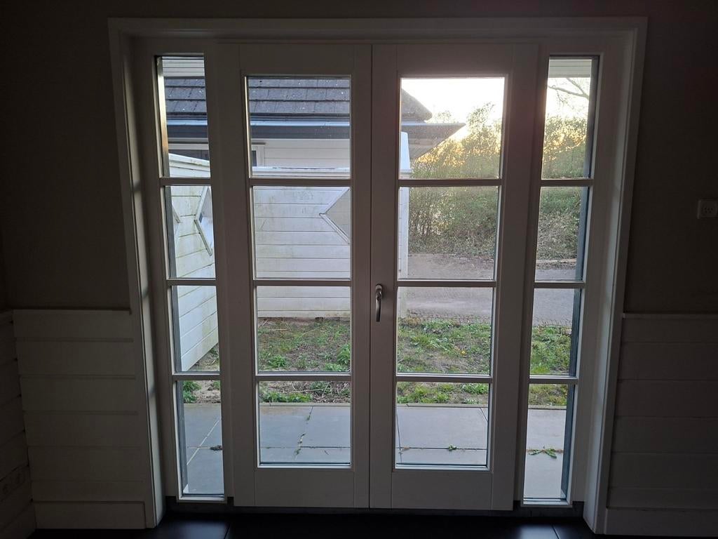 Hardhouten deuren en kozijnen, goed onderhouden, Doe-het-zelf en Verbouw, Deuren en Horren, Ophalen