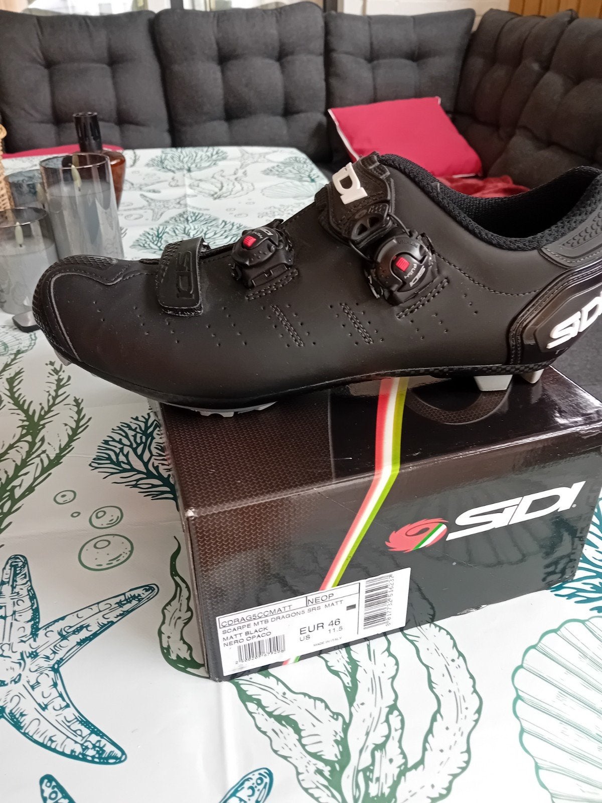 sidi mountainbike schoenen maat 46, Verzenden, Zo goed als nieuw
