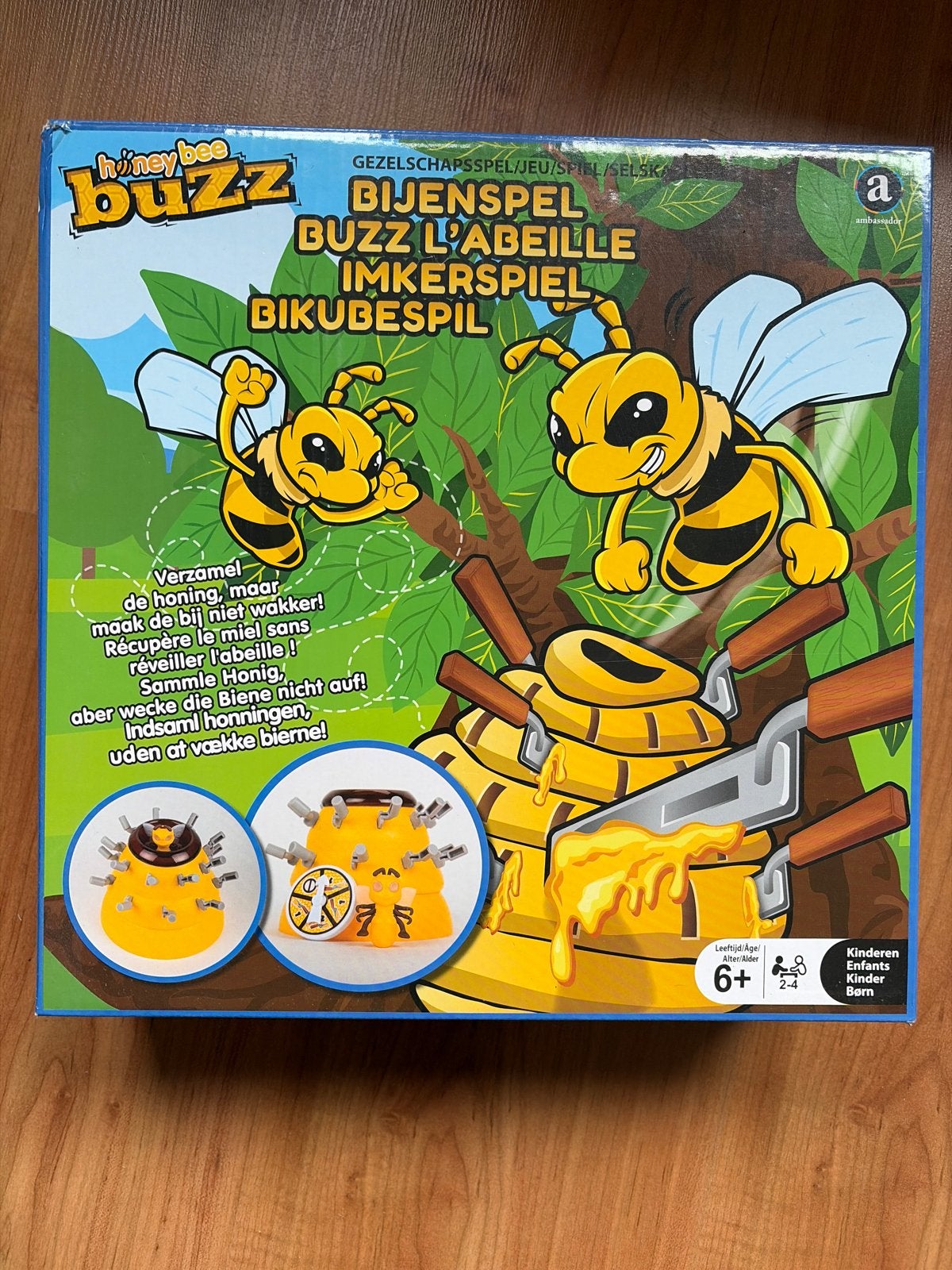 Honey Bee Buzz Bijenspel - Leuk familiespel!, Drie of vier spelers, Ophalen, Zo goed als nieuw