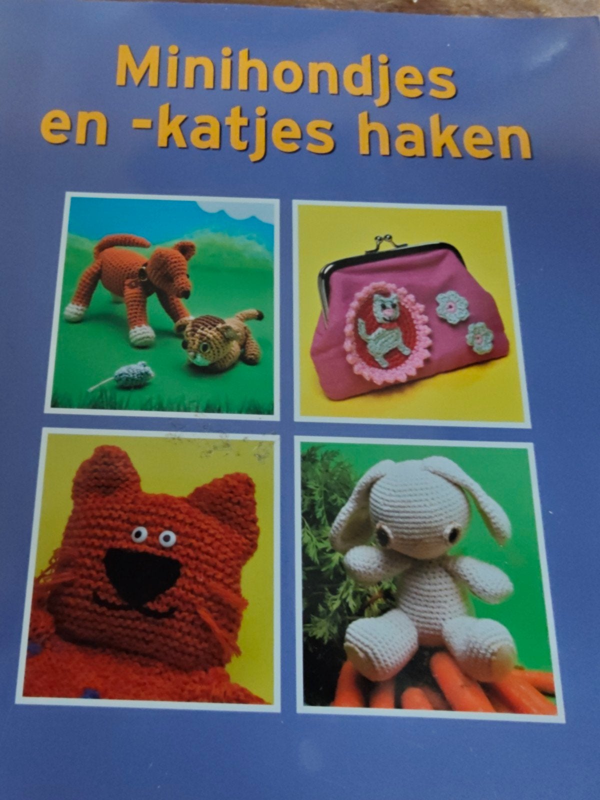 Minihondjes en -katjes haken - Haakpatronen Boek, Ophalen, Gebruikt, Haken, Patroon of Boek