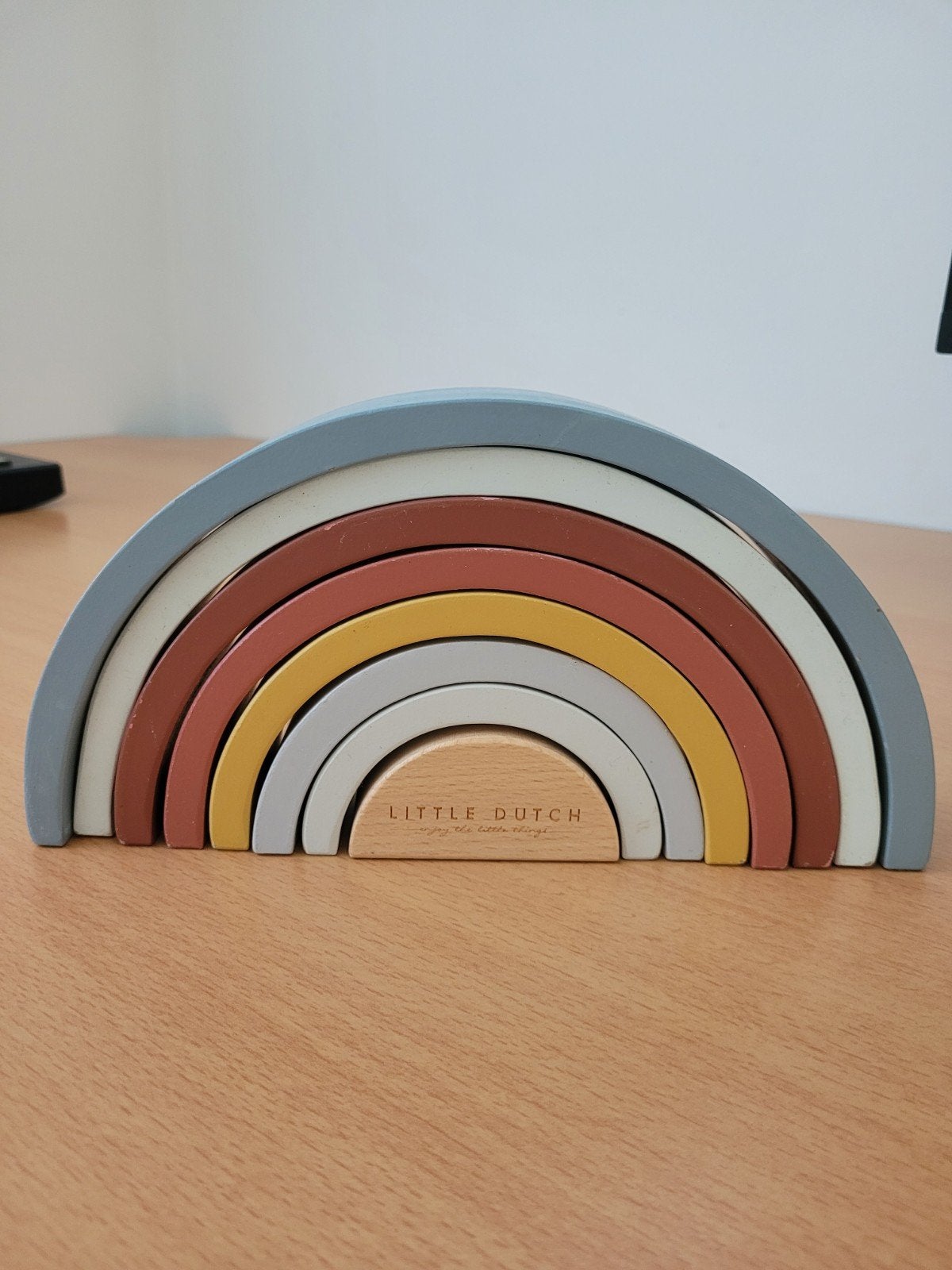 Little Dutch Houten Regenboog Stapeltoren, Kinderen en Baby's, Ophalen of Verzenden