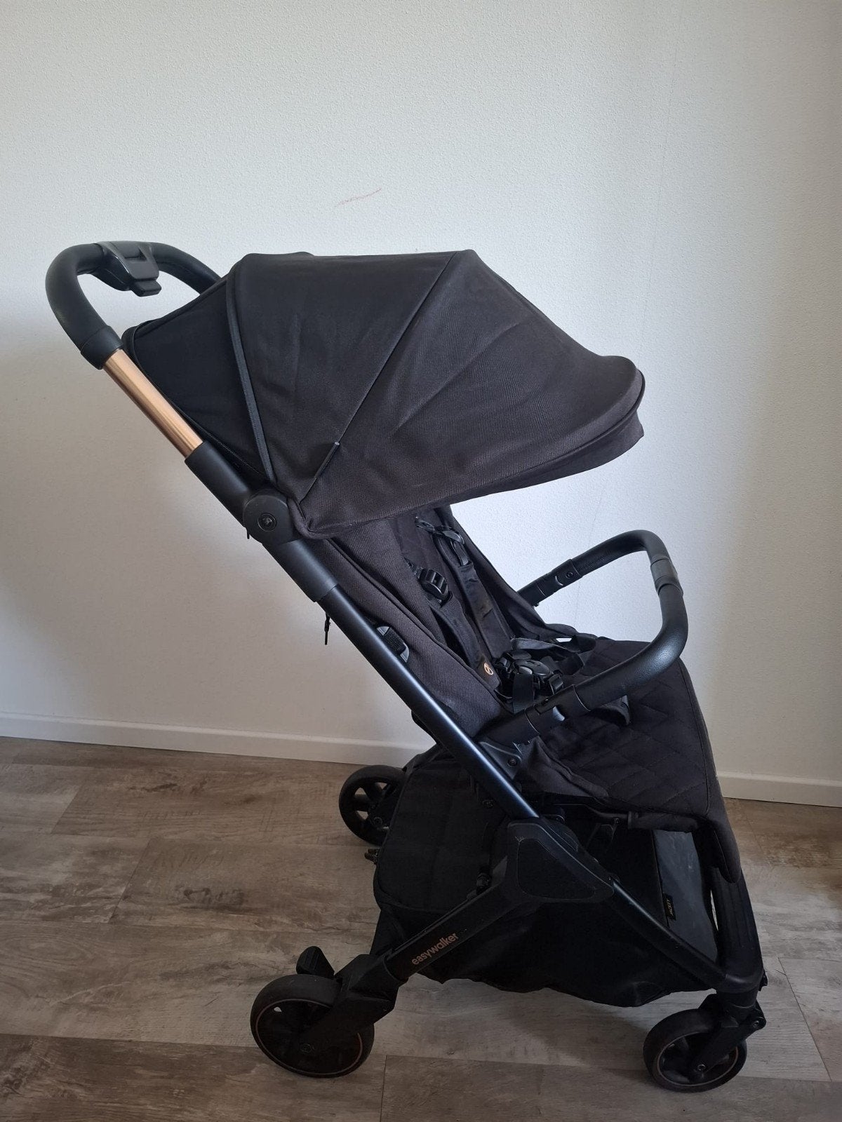 Easywalker Jackey Rose Gold Limited Edition, Ophalen, Zo goed als nieuw, Overige merken, Verstelbare rugleuning