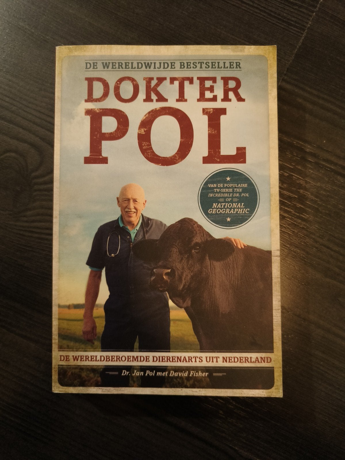 Dokter Pol - De Wereldberoemde Dierenarts uit Nederland, Boeken, Dieren en Huisdieren, Ophalen of Verzenden, Gelezen, Vee, Dr. Jan Pol met David Fisher