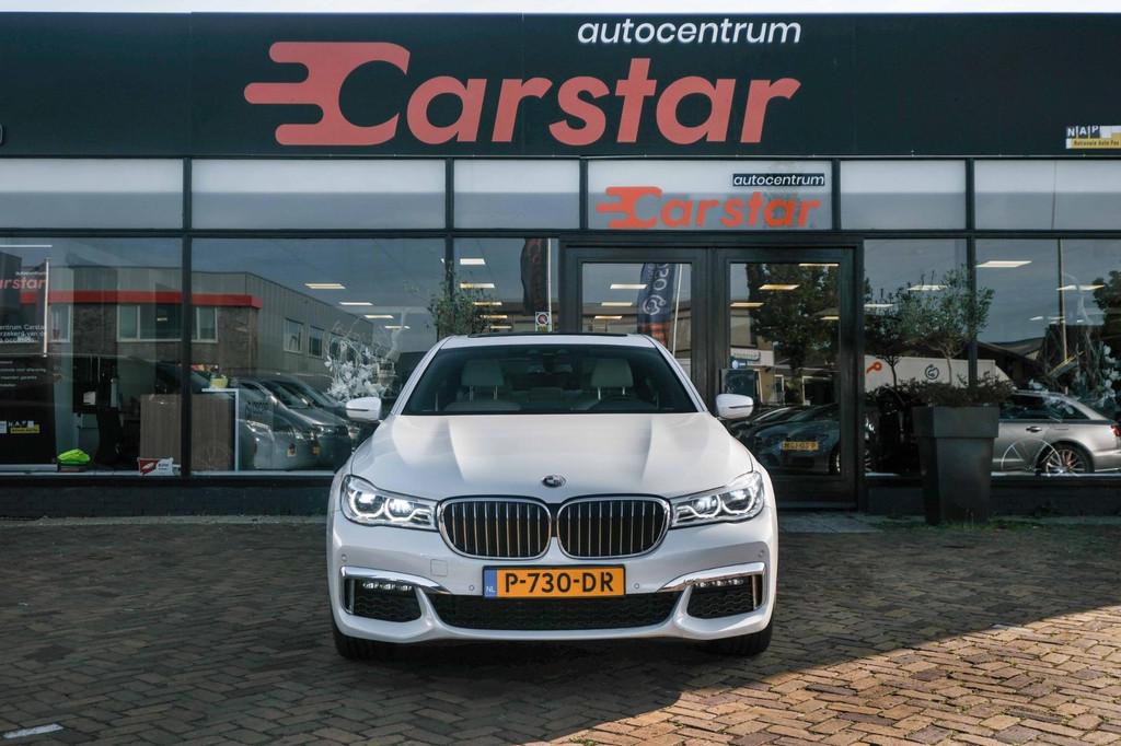 BMW 7-serie 730d xDrive High Executive|Leer|Dak|MMI|Camera, Auto's, Automaat, 1800 kg, Gebruikt, 2993 cc
