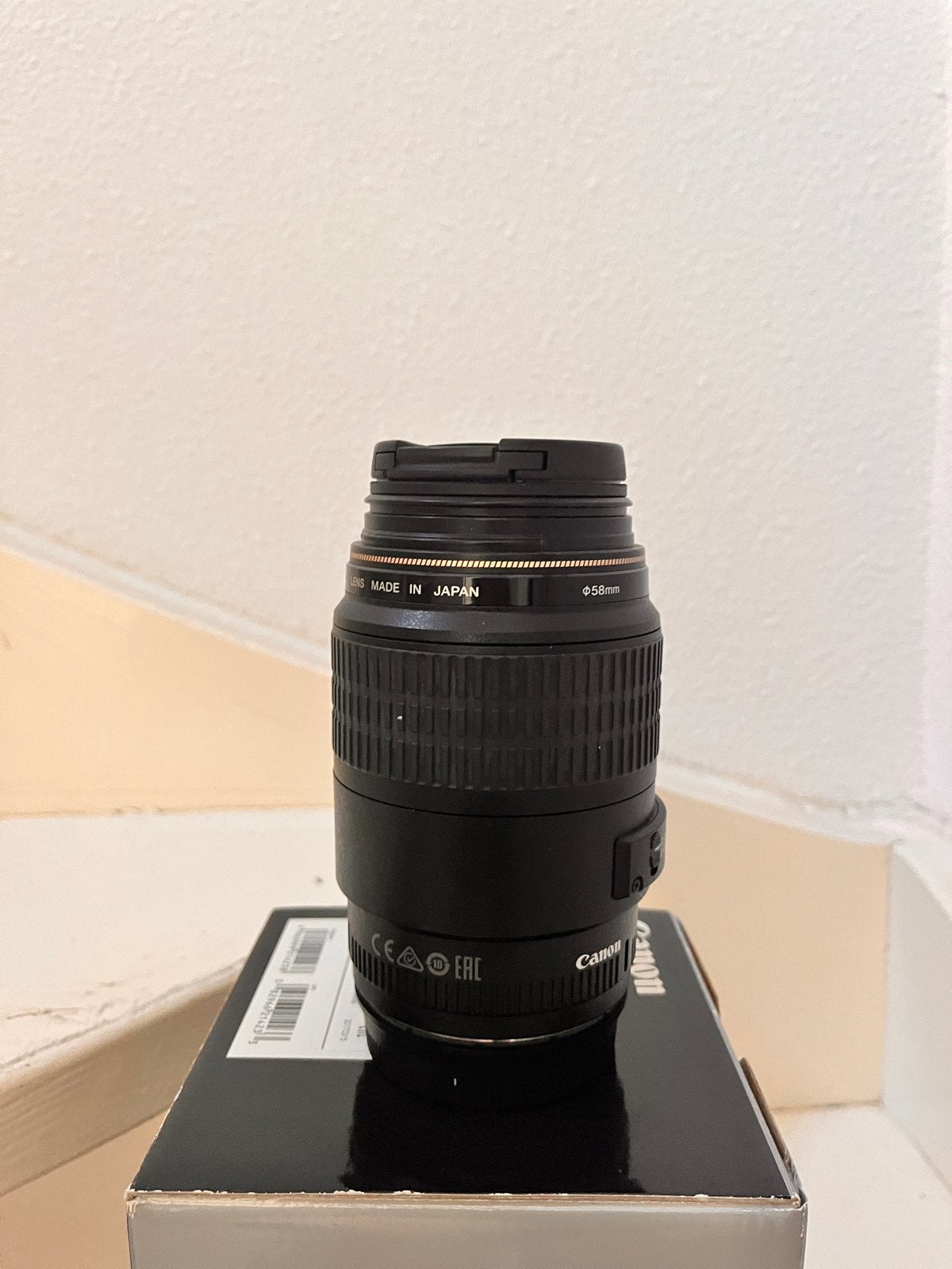 Canon EF 100mm f/2.8 Macro USM lens, Ophalen, Canon, Autofocus, Zo goed als nieuw