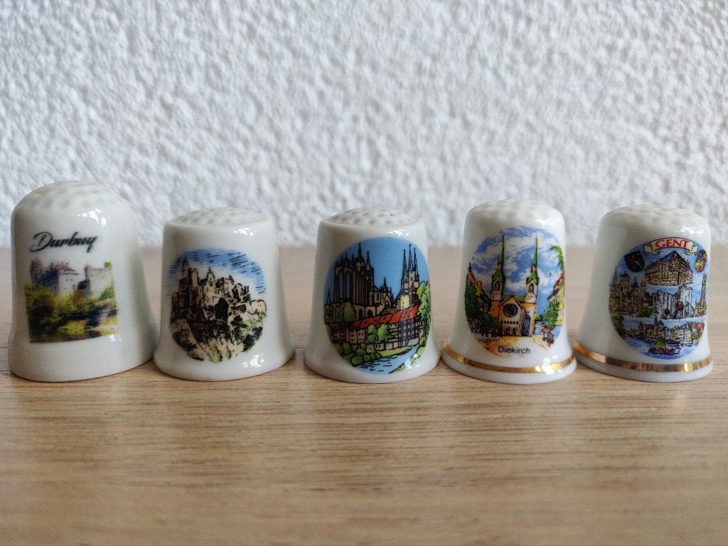 Vingerhoedjes Europa 1, Verzamelen, Vingerhoedjes, Ophalen of Verzenden, Zo goed als nieuw
