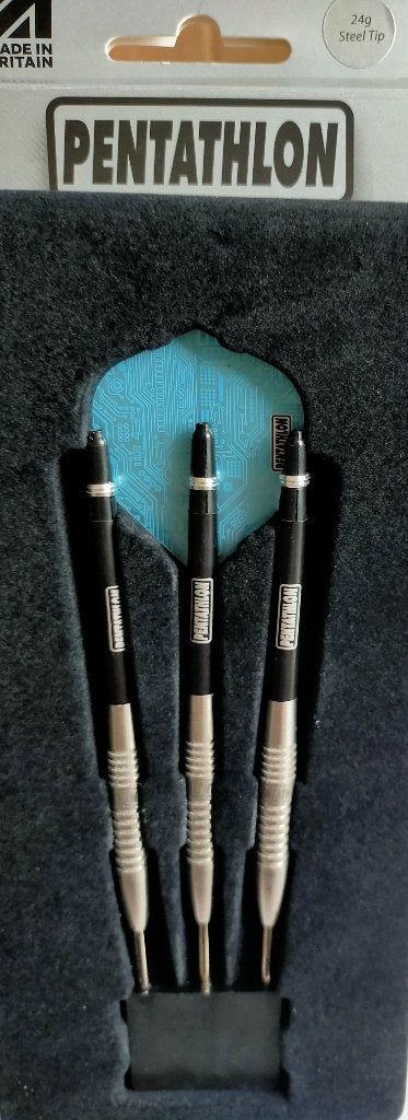 Pentathlon 24 gram darts . Als nieuw . Bieden vanaf € 22.50, Sport en Fitness, Darts, Ophalen of Verzenden, Zo goed als nieuw