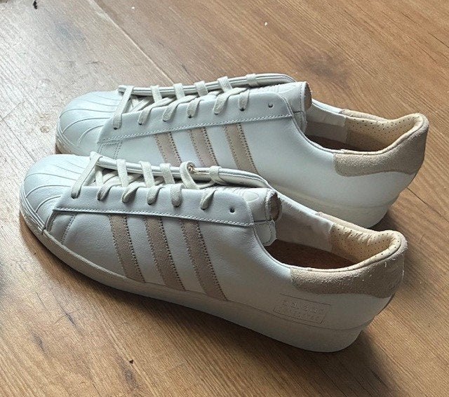 splinternieuwe Adidas Superstar 48 (US13, UK12 ) 99,95 euro, Kleding | Heren, Schoenen, Wit, Nieuw, Ophalen of Verzenden, Sneakers of Gympen