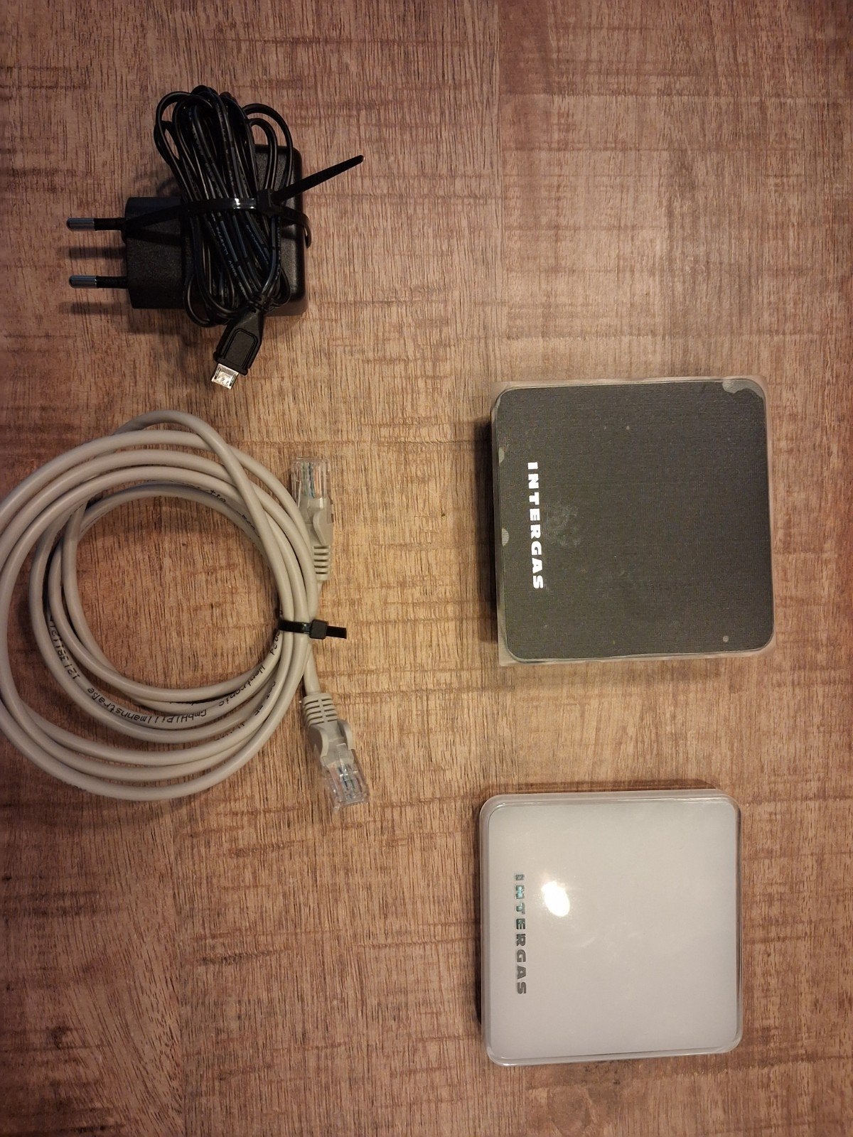 Intergas thermostaat EN Gateway met accessoires, Ophalen of Verzenden, Gebruikt, Router, Intergas
