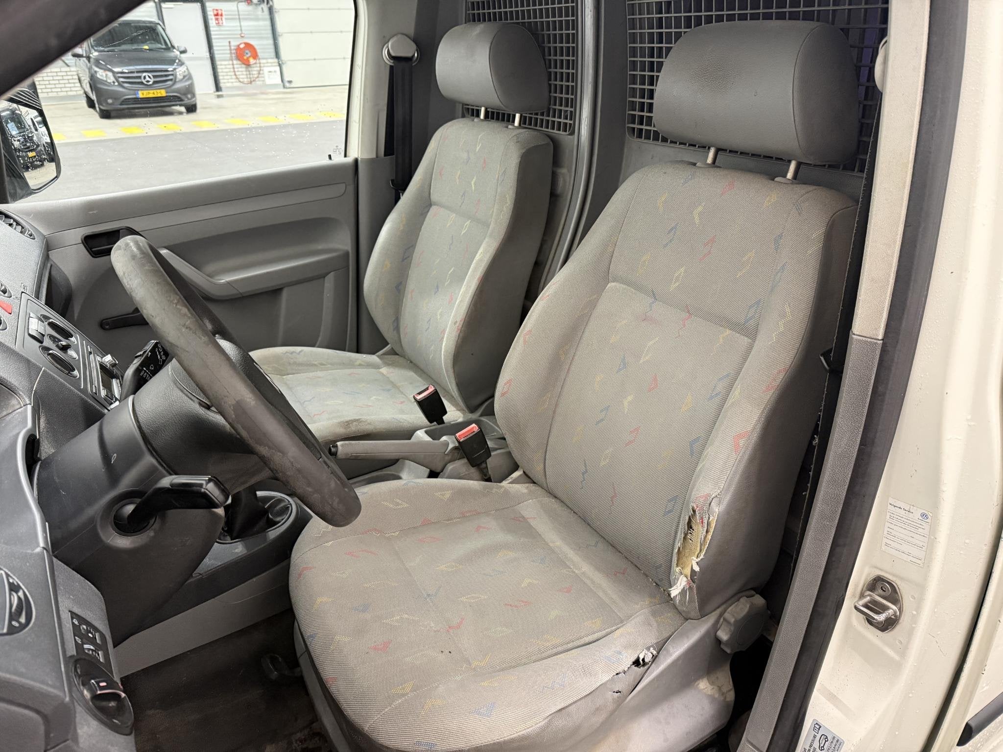 Volkswagen Caddy 2.0 SDI Marge Trekhaak HANDEL/EXPORT, Voorwielaandrijving, Stof, Gebruikt, 4 cilinders