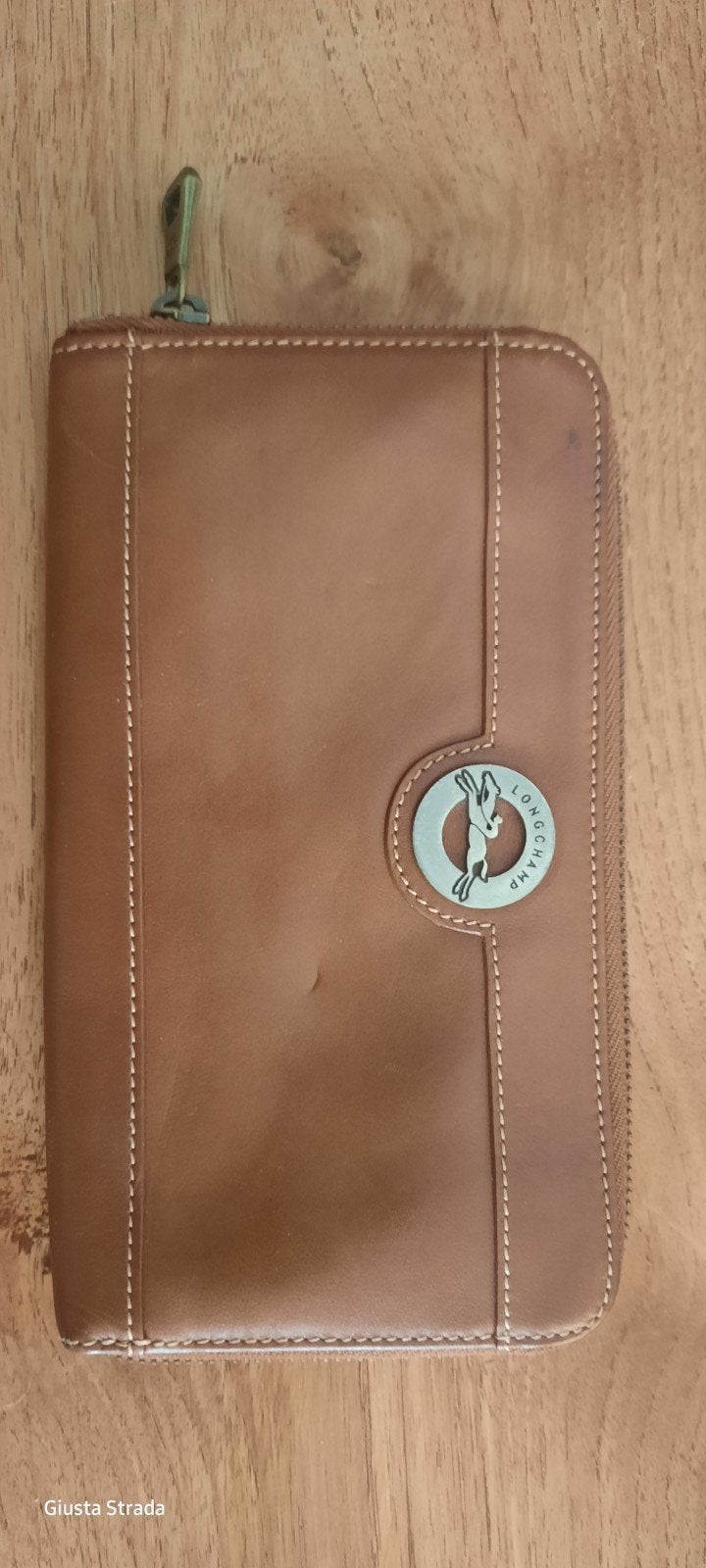 Longchamps Portefeuille!, Ophalen of Verzenden, Zo goed als nieuw, Bruin, Overige merken