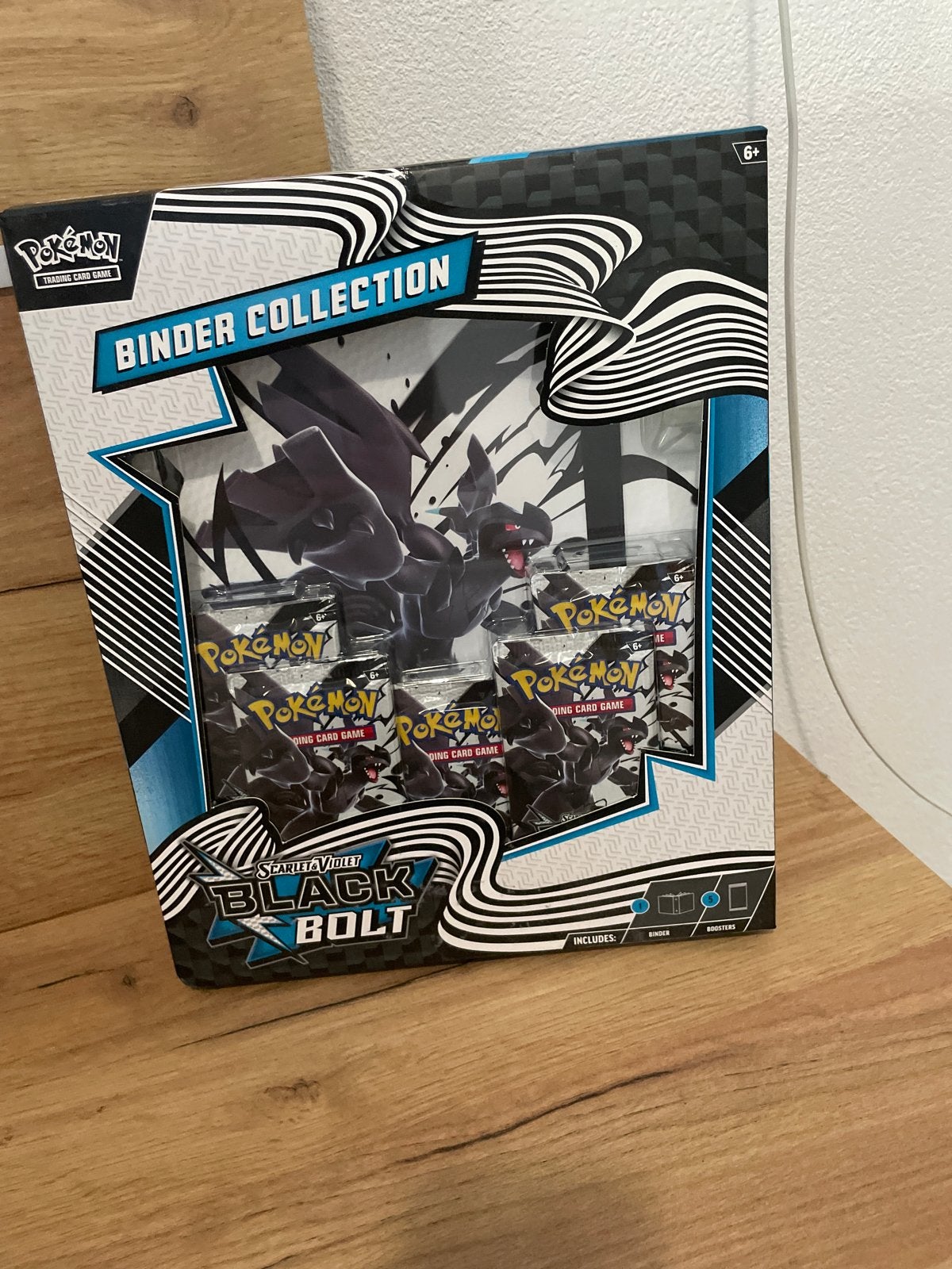 Pokémon Scarlet & Violet Black Bolt Binder Collectie, Ophalen of Verzenden, Nieuw, Overige typen